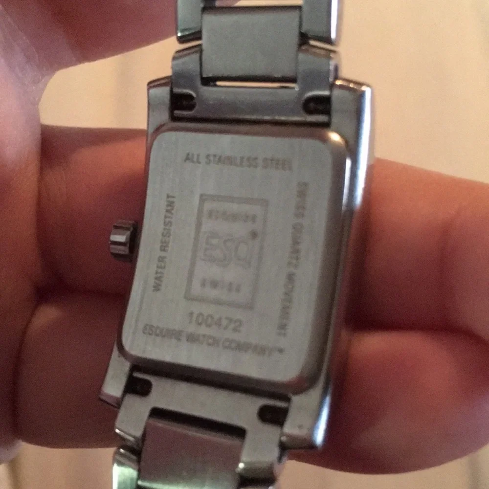 Movado Silver-Tone Women's Bracelet Watch with Black Dial